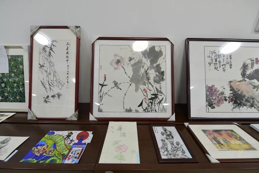“翰墨書清風(fēng)·喜迎二十大”青島支隊(duì)組織開展廉潔主題書法筆會(huì)交流活動(dòng)